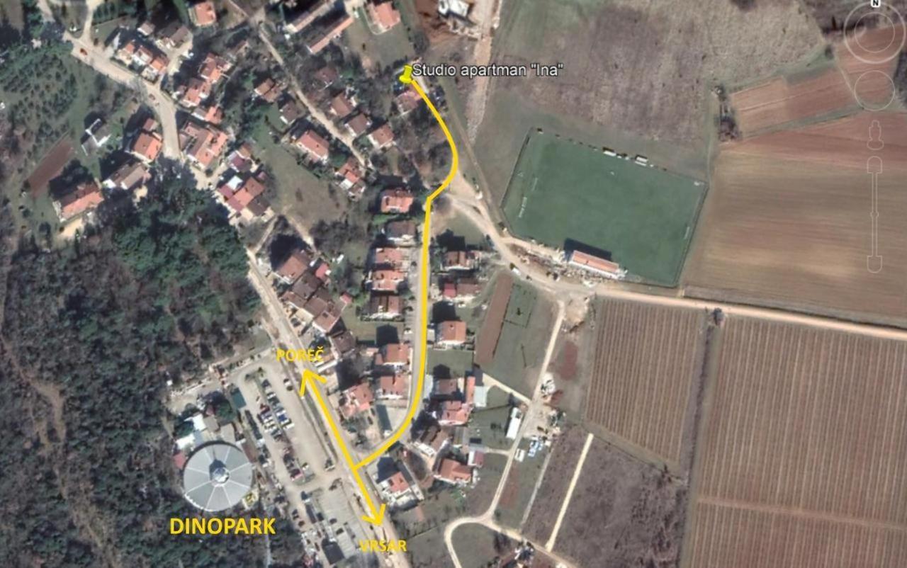 Apartmán Ina 2 Funtana Exteriér fotografie