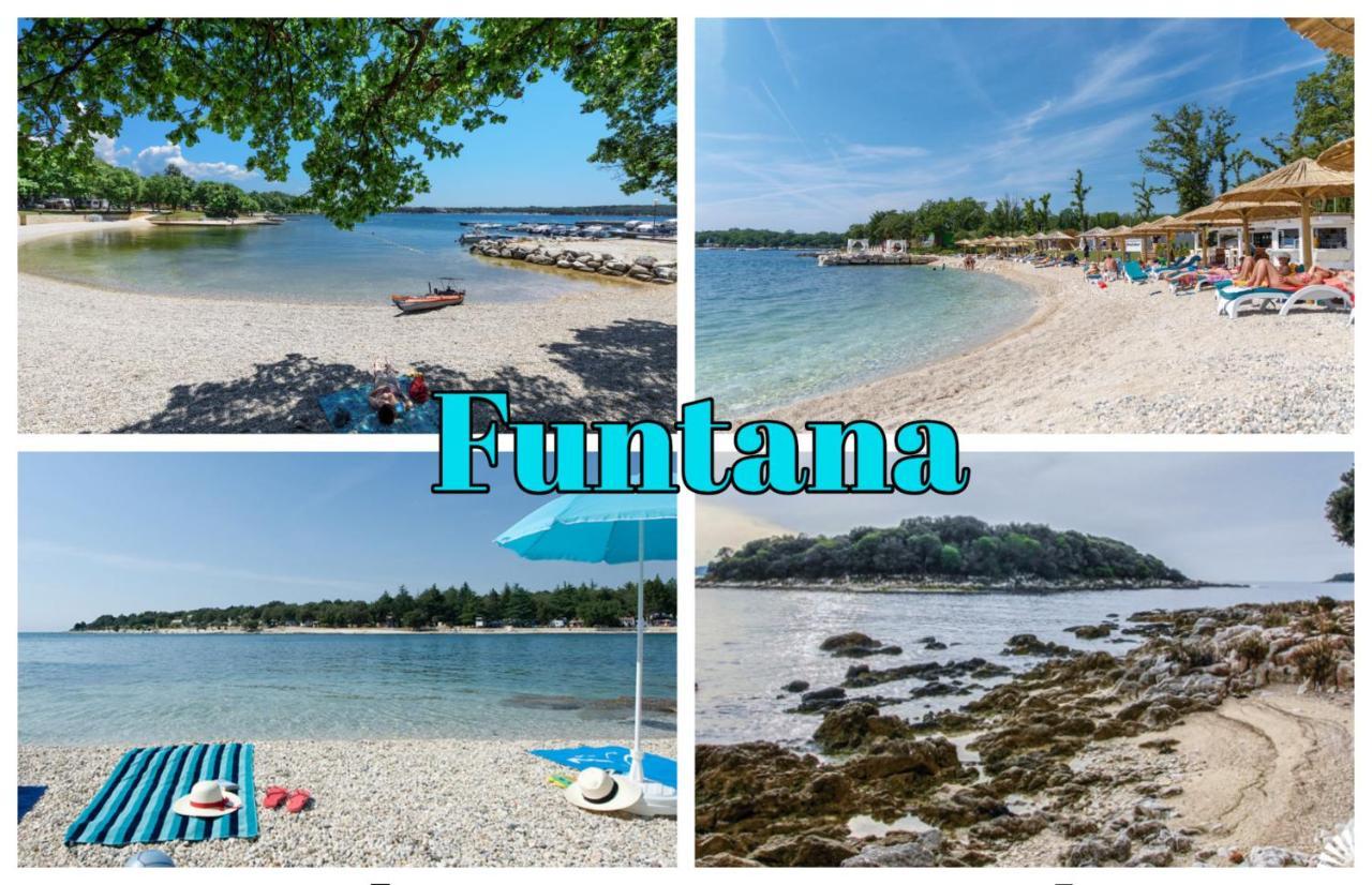 Apartmán Ina 2 Funtana Exteriér fotografie